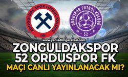 52 Orduspor FK- Zonguldakspor maçı canlı yayınlanacak mı ?