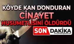 Köyde kan donduran olay: Husumetlisini bıçaklayarak öldürdü