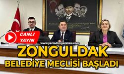 Zonguldak Belediye Meclisi başladı