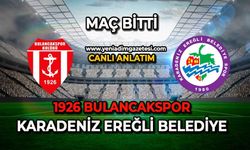 1926 Bulancakspor - Ereğli Belediyespor maçı sona erdi