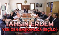 Tahsin Erdem yeniden başkanlığa seçildi