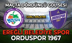 Ereğli-Ordu maçında dördüncü gol sesi