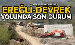 Ereğli-Devrek yolunda son durum
