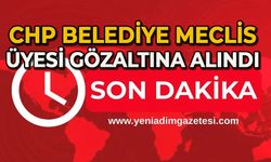 CHP'li meclis üyesi gözaltına alındı