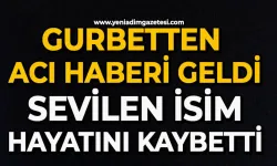 Almanya'dan Zonguldak'a acı haber geldi