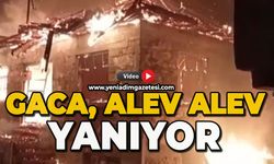 Gaca, alev alev yanıyor