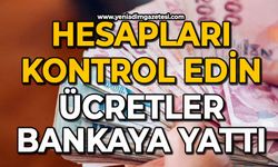 Hesapları kontrol edin: Ücretler Bankaya yattı