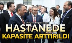 Hastanede kapasite artırıldı