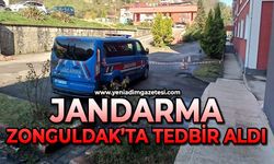 Zonguldak'ta Jandarma tedbir aldı