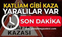 Otomobil hurdaya döndü: Yaralılar var