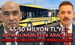 45-50 milyon TL’ye satın alınabilecek araçları neden 64 milyon TL’ye kiraladınız?