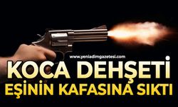 Tartıştığını eşini başından silahla vurup öldürdü