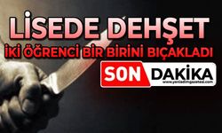 Lise öğrencileri arasında kan aktı: 1 kişi bıçaklandı