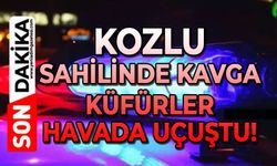 Kozlu sahilinde kavga: Küfürler havada uçuştu!