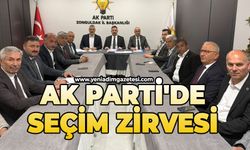 Ak Parti'de seçim zirvesi!