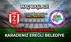 1926 Bulancakspor - Ereğli Belediyespor karşılaşması başladı