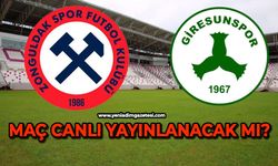 Zonguldak- Giresunspor maçı canlı yayınlanacak mı?