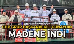 CHP Grup Başkanvekili Gökhan Günaydın madene indi