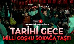 Tarihi gece: Milli coşku sokağa taştı
