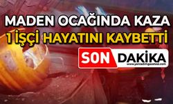 Maden ocağında kaza: 1 işçi hayatını kaybetti