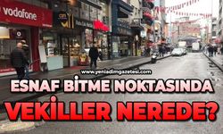 Esnaf bitme noktasına geldi: Vekiller nerede?