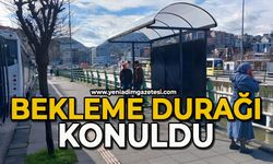 Bekleme durağı konuldu