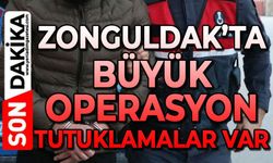 Zonguldak'ta büyük operasyon: 6 şüpheli tutuklandı