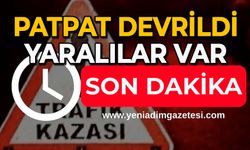 Patpat devrildi: Yaralılar var