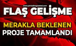 Merakla beklenen proje tamamlandı