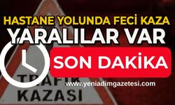 Hastane yolunda korkunç kaza: Yaralılar var