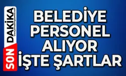 Belediye duyurdu: Personel alıyor
