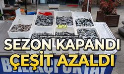 Sezon kapandı çeşit azaldı