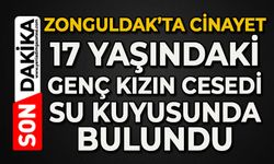 Zonguldak'ta cinayet: 17 yaşındaki genç kızın cesedi su kuyusunda bulundu