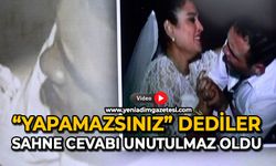 “Yapamazsınız” dediler: Sahne cevabı unutulmaz oldu