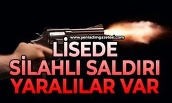 Lisede silahlı saldırı: Yaralılar var