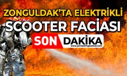 Zonguldak’ta elektrikli scooter faciası