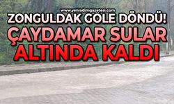 Zonguldak göle döndü