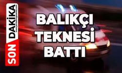 Balıkçı teknesi battı