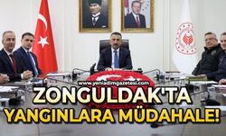 Zonguldak'ta yangınlara müdahale!