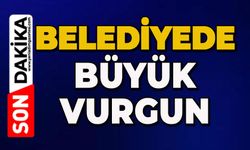 Belediyede büyük vurgun!
