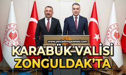 Karabük Valisi Zonguldak'ta