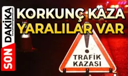 Otomobil kanala düştü: Yaralılar var