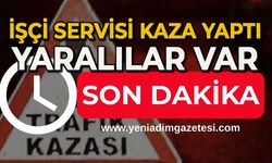 İşçi servisi ile tır çarpıştı: Yaralılar var