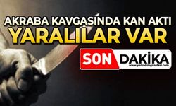 Akraba kavgasında kan aktı: Yaralılar var