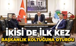 İkisi de ilk kez başkanlık koltuğuna oturdu