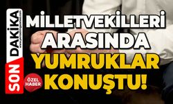 Milletvekilleri arasında yumruklar konuştu!