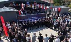 Düzce tuhafiyeciler pazarı ve fuar alanı açıldı