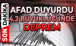 AFAD duyurdu: Korkutan deprem