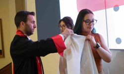 160 veteriner hekim adayı beyaz önlüklerini giydi