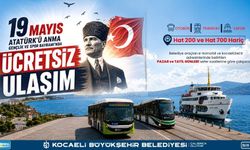 19 Mayıs'ta toplu taşıma ücretsiz olacak